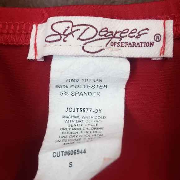 Six degrees of separation tank top blouse - Picture 4 of 8